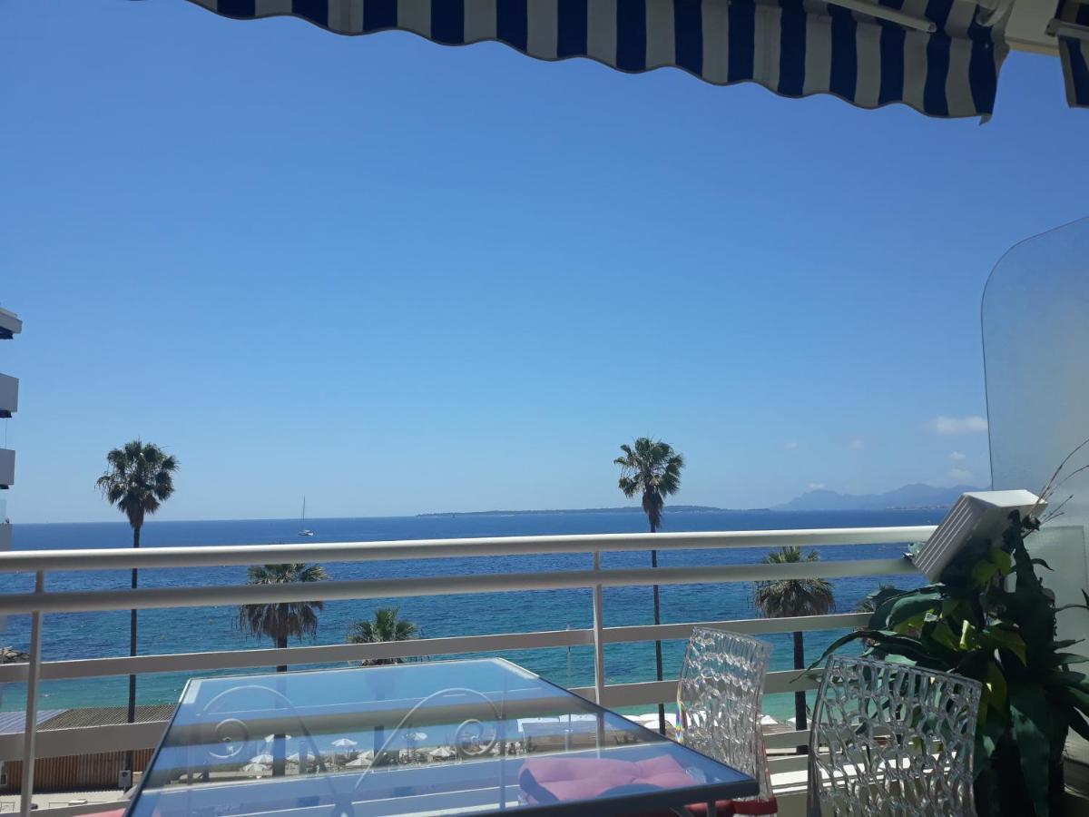 Le Palais Du Tropique Appartement Vue Mer 5E Etage Avec Ascenseur Juan-les-Pins Zewnętrze zdjęcie